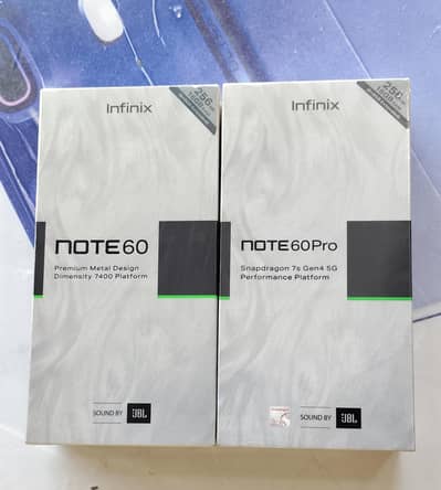 INFINIX NOTE 60 / 60 PRO