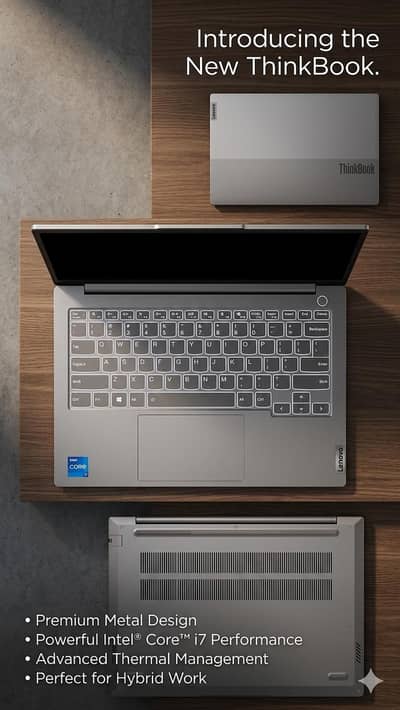 Lenovo Laptop Core i7 13th Generation 14 inches 2k resolution