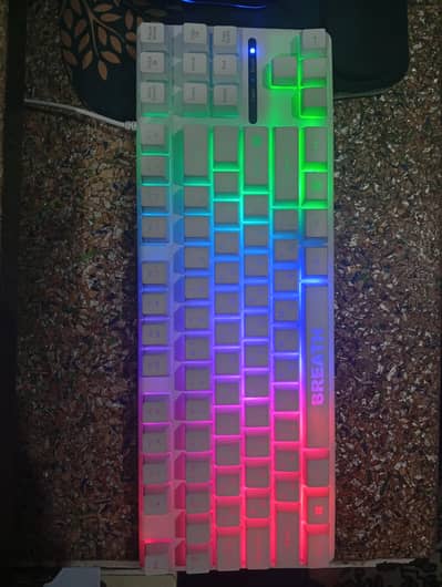 Defender Keyboard RGB Lightning Wired Gaming Keyboard 87 keys