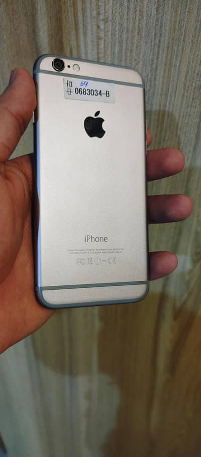 iPhone 6 (Pta Karwa Kay dain gye) 10/10 phone never open never repair