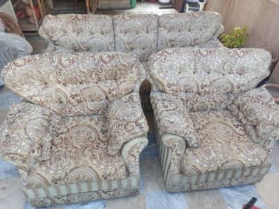 5 seater sofa available for sale very good neat and clean condition.