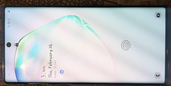 Samsung note 10 5g  12gb Ram 256gb storage