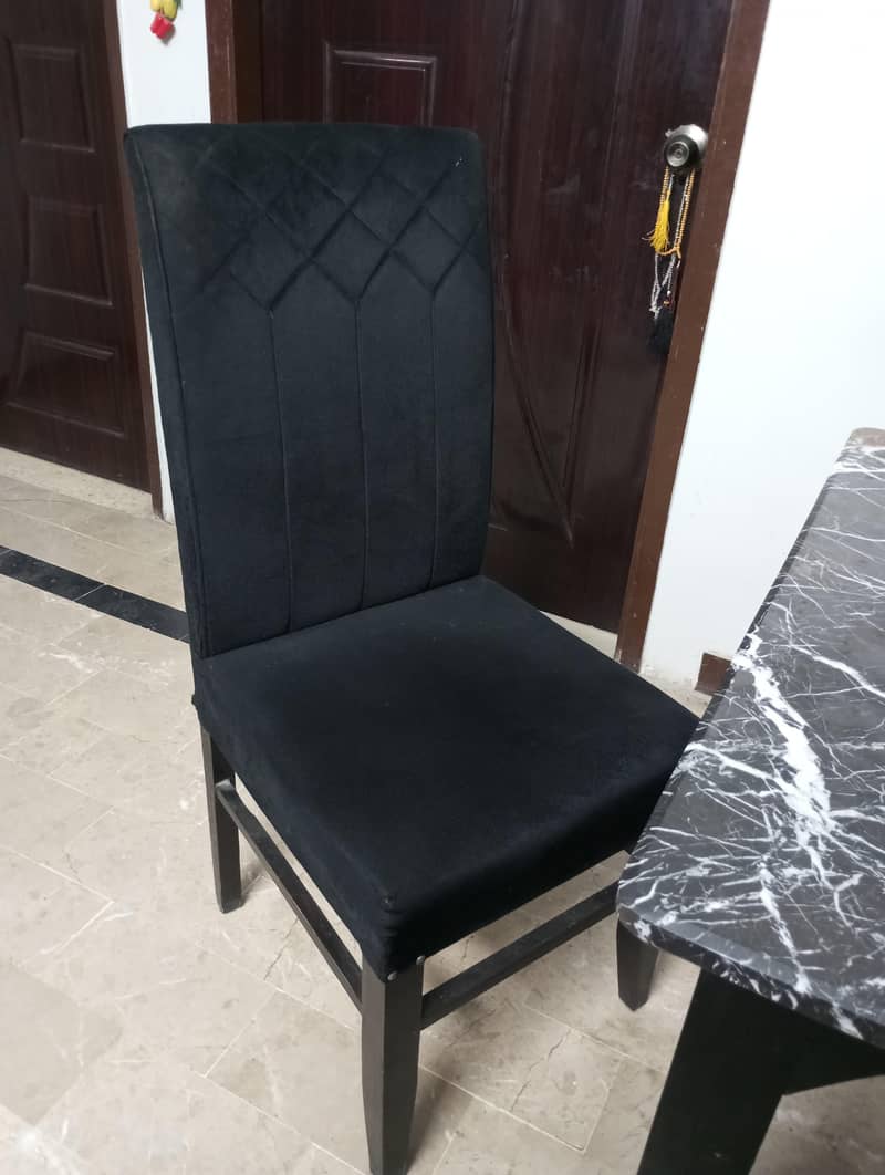 L shape Sofa set and dining table 5