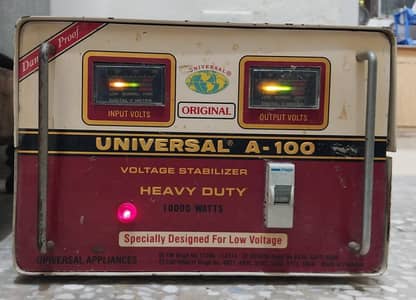 10,000W Heavy Duty Stabilizer – Universal A-100 | AC / Whole Home Use