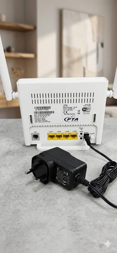 PTCL Modem with Adapter for Sale