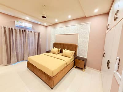 [1500 Sq. Ft] Brand New Luxury Fully Furnished Family Apartment Available For Rent In Eden Ex Air Avenue DHA phase 8 Lahore. 2 master bedroom commodition fully furnished. Only Rent [165,000]PKR with maintenance charger, wifi charges, lift charges.