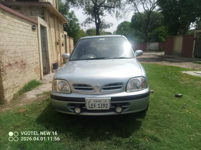 A1 good condition Nissan march car exchange possible