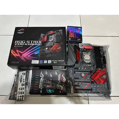 Core i7-8700K *th Gen Processor With Asus Rog Strix Z370H-Gaming