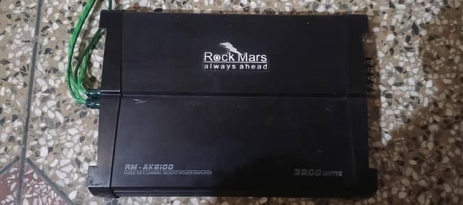Rockmars RM-Ak6100 3800 watts amplifier