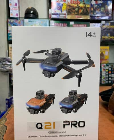 Q21 Pro Drone – Camera, WiFi FPV, Foldable RC with Altitude Hold
