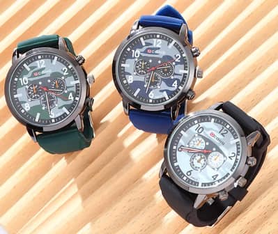 3 Pcs fashionable  quartz watches for men