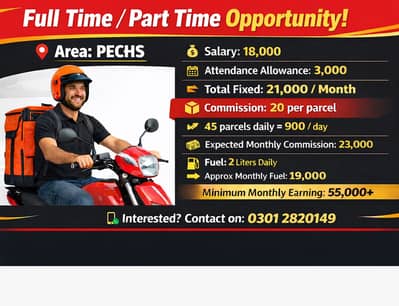 Delivery Courier Jobs - Full Time / Part Time Jobs