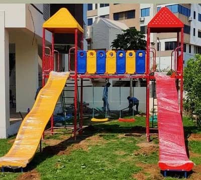 security cabin gazebo park swing slide