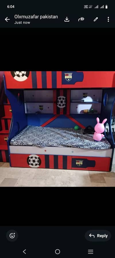 Bunk bed /Bunker bad with slide /Triple bed