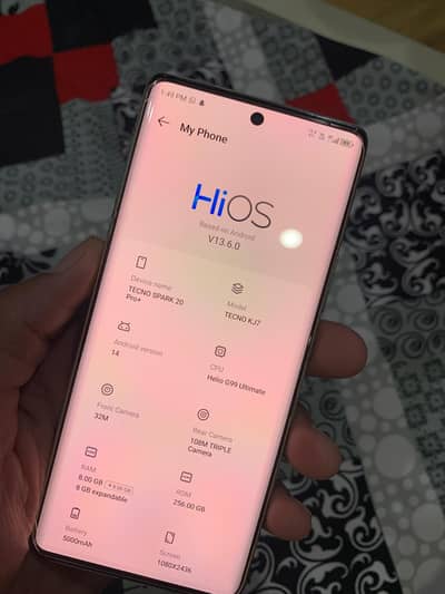 Tecno spark 20 pro plus