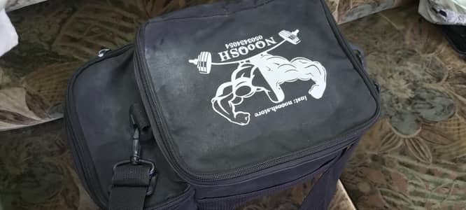 Deadlift belt, bag and grips