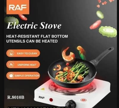 ELECTRIC STOVE WITH HEAT-RESISTANCE FLAT BOTTOM