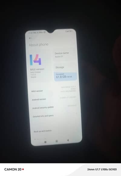 Redmi 9T 6/128 with box  all ok   RS 21000