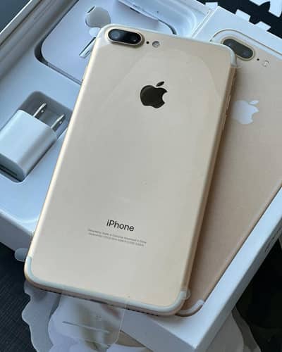 iphone 7 plus 128 GB  no open no repair PTA approved all ok