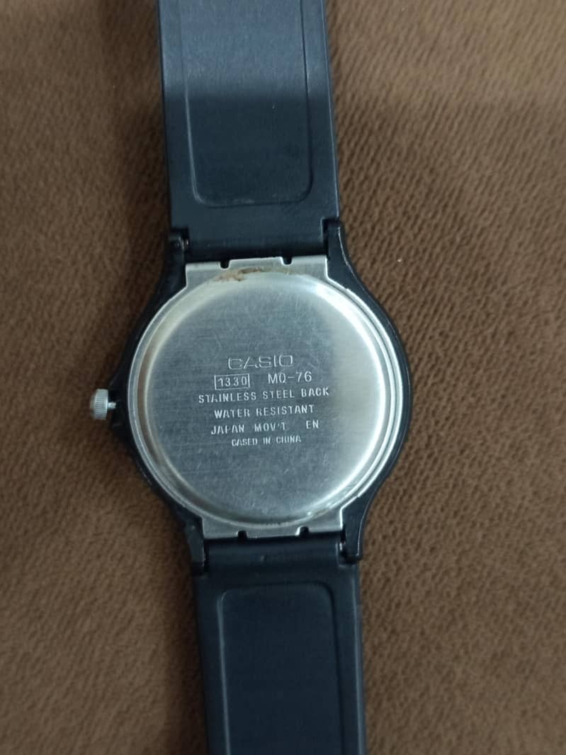 Casio watch 1
