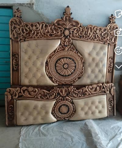 Double Bed 2 Side Table And 1  Dressing 1 year used