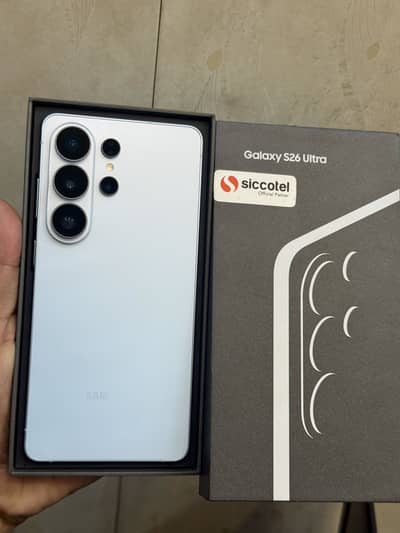 Samsung S26 Ultra 12-256 Official Pta Approved 28-3-2026 active Date