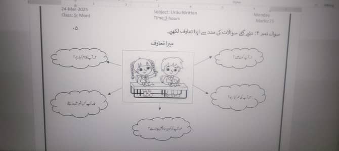 Professional typist and syllabus designer