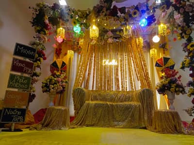 Mehndi Decoration At Home