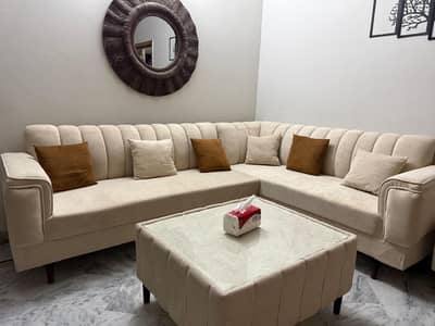 L shape sofa - Brand New