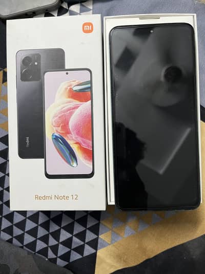 Xiaomi Redmi Note 12 with box