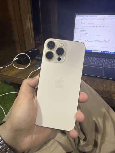 iPhone 16 Pro Max – 256GB – Desert Titanium