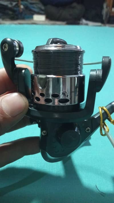 Fishing reels with line