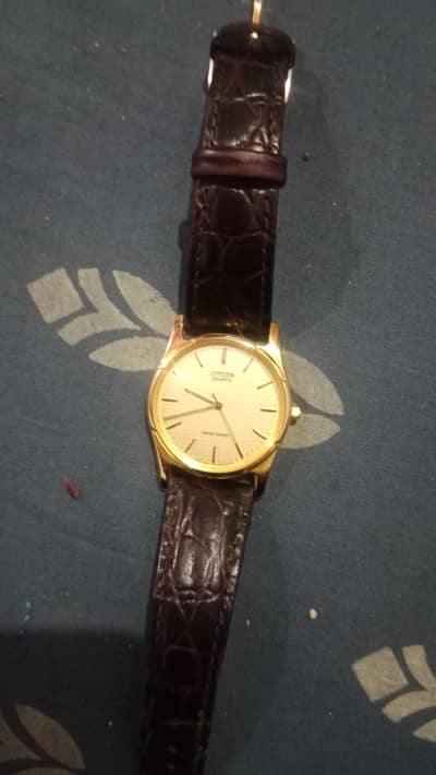 citizen watch , gold
