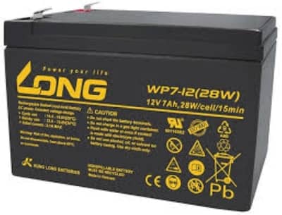 LONG WP7-12 12V 7AH 28 W Maintenance free storage Battery
