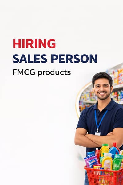 Sales Person Required