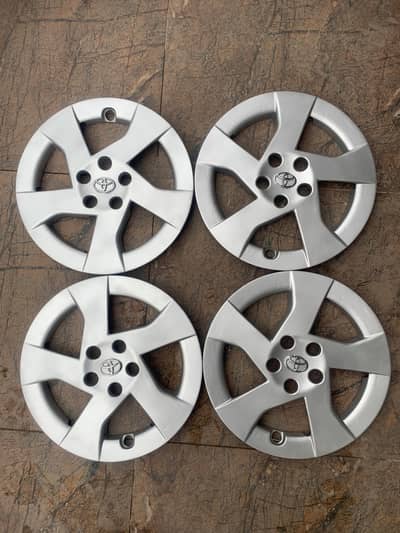 Prius 2010 to 2015 Model 15 Size Wheel Covers FRESH Set