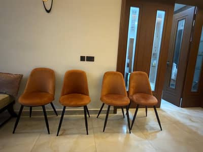 6 chairs (4 same and 2 with handle)