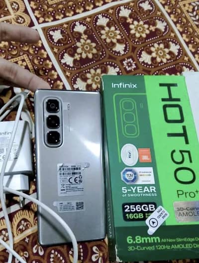 infinix Hot 50 Pro Plus 8 GB Ram 256 GB Memory 03069833131/