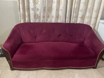 shesham wood  sofa set