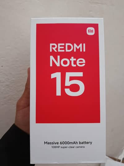 Redmi Not 15