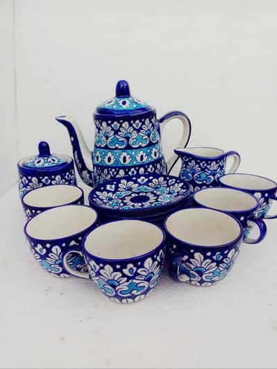 Blue Pottery