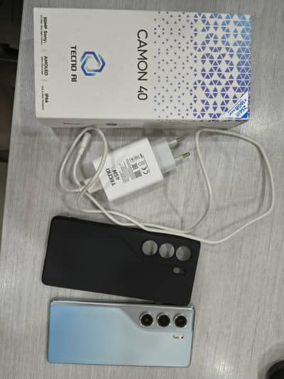 Tecno Camon 40 8/256 with 4 months warranty