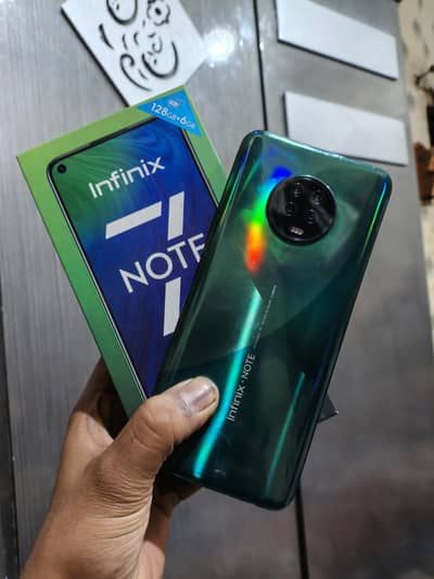 infinix Not 7 " 6-128  With Box