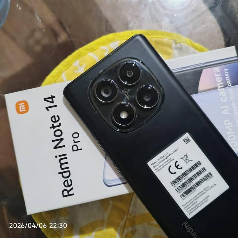 Redmi note 14 pro 8