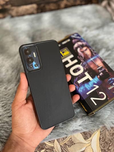 infinix Hot 12 with box 6+128Gb