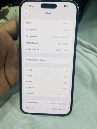 14 pro max non pta with box