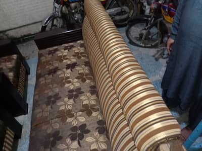 Sofa set 5 seater is available for urgent sale interested can contrac