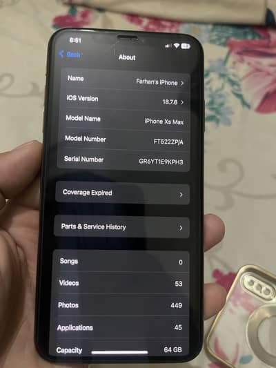 Iphone XS max pta approved