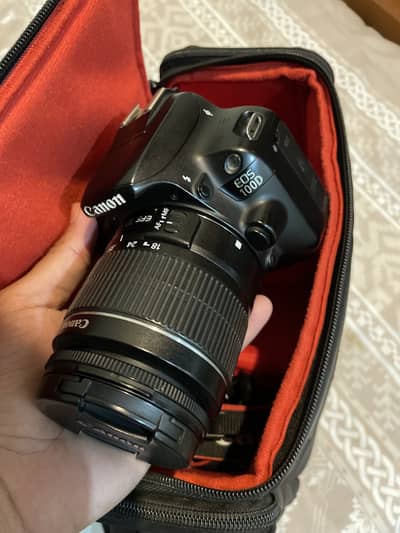 Canon EOS 100D DSLR with 18-55mm Lens (Good Condition)