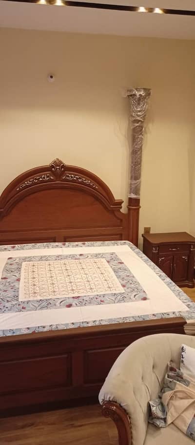 Pure SHEESHAM WOOD bed set